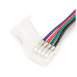 Комплект коннекторов Apeyron Electrics 09-12 (2 клипсы с проводами) для RGB-светодиодной ленты 12В IP20 10 мм - Светильники - Cветодиодные ленты - . Магазин оборудования для автономного и резервного электропитания Ekosolar.ru в Клине